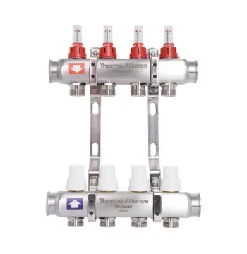 Коллектор Thermo Alliance Standart SD0044 нержавеющий с расходомерами на 4 выхода 1 (SD0044)