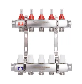 Коллектор Thermo Alliance Standart SD0045 нержавеющий с расходомерами на 5 выходов 1 (SD0045)