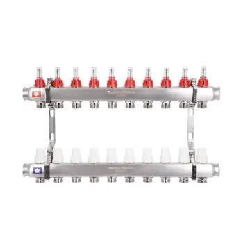 Коллектор с расходомерами Thermo Alliance Standart 1" 10 выходов SD00410