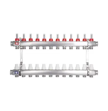 Коллектор Thermo Alliance Standart SD00412 из нержавеющей стали с расходомерами на 12 выходов 1 (SD00412)