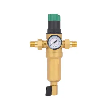 Самопромывной фильтр Thermo Alliance Forte SF128W15H латунный с редуктором 1/2" для горячей воды (SF128W15H)