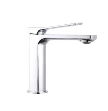 Смеситель для раковины Qtap Slavonice QTSLV1042103C латунный хромированный однорычажный (QTSLV1042103C)