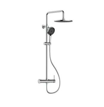 Душевая система Qtap Sloup QT57103OC латунная хромированная на два потребителя (QT57103OC)