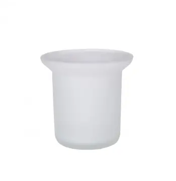 Колба для йоржика Lidz LDORE0520CRM37455 Oreo 0520 з матового скла сатин (LDORE0520CRM37455)