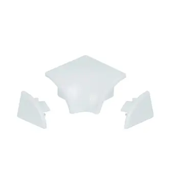 Набор накладок Qtap Water Cover Set 01 белый пластиковый с соединением для декоративных планок (WATCOVSET01)