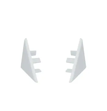 Набір накладок Qtap Water Cover Set 02 білий з ABS-пластику для декоративних планок (WATCOVSET02)