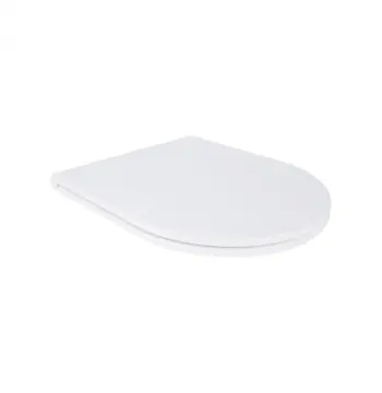 Сиденье для унитаза Qtap Robin Slim QT99HXU13W дюропластовое белое с микролифтом и быстрым съемом (QT99HXU13W)