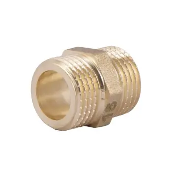 Ниппель Thermo Alliance Standart SD4071515 латунный с наружной резьбой 1/2 (SD4071515)