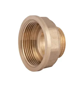 Переходник редукционный Thermo Alliance 1/2х1 Standart латунный 1 1/2"х1" с внутренне-наружной резьбой (SD4094025)