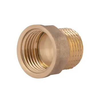 Переходник равнопроходной Thermo Alliance 1/2х1/2 Standart 1/2"х1/2" ВН SD4091515 латунный (SD4091515)