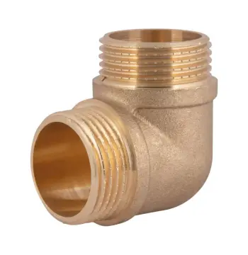 Уголок равнопроходной Thermo Alliance Standart SD41925 латунный 1" с наружной резьбой (SD41925)
