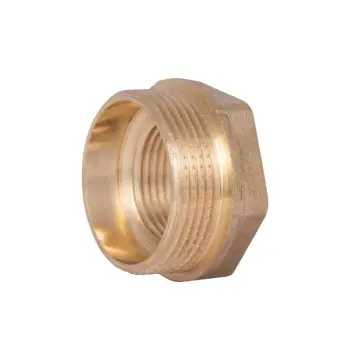 Футорка редукционная Thermo Alliance 1/2х1 Standart 1 1/2"х1" латунная с наружной/внутренней резьбой (SD4234025)