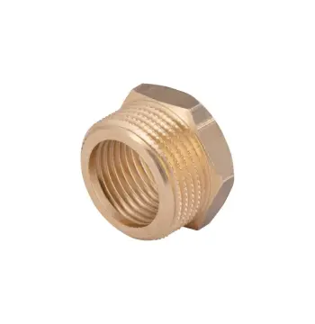Футорка редукционная Thermo Alliance 3/4х1/2 Standart 3/4"х1/2" латунная с наружно-внутренней резьбой (SD4232015)