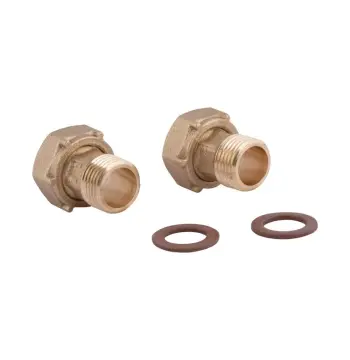 Комплект для счетчика Thermo Alliance 1/2З Standart SD42915 латунный с резьбой 1/2"Н х 3/4"В (SD42915)