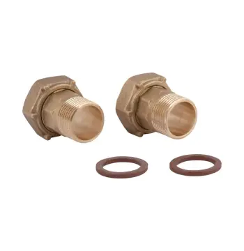 Комплект для счетчика Thermo Alliance 3/4З Standart 3/4"Н х 1"В латунный (SD42920)