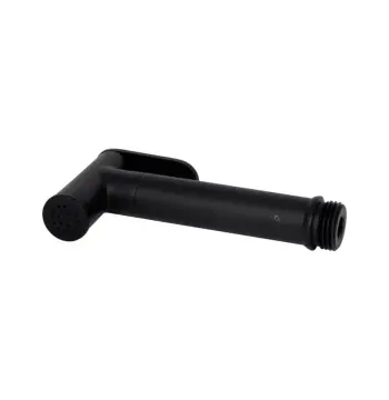 Лійка для гігієнічного душу Qtap Rucni округла QT889910842855OB Black Matt