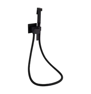 Гигиенический душ Qtap Inspai-Varius QT259710842859NB латунный черный матовый скрытого монтажа (QT259710842859NB)