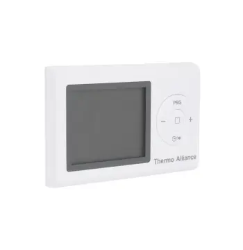 Термостат тижневий програмований Thermo Alliance ТА-2402 з ABS-пластику (TA2402)