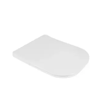 Сиденье для унитаза Qtap QT26992615EW Presto Slim дюропластовое белое с микролифтом и функцией быстрого съема (QT26992615EW)