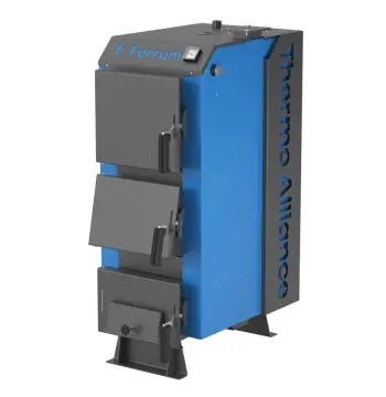Котел твердотопливный Thermo Alliance Ferrum V 4.0 FSF 16 стальной 16 кВт (FSF16V40)