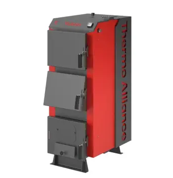 Твердотопливный котел Thermo Alliance Vulcan V 4.0 SF 35 стальной на 35 кВт (V35V40)