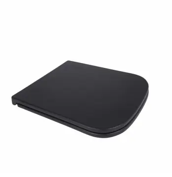 Сидіння для унітаза Qtap Tern Slim дюропластове чорне матове з мікроліфтом та Quick Release (QT99HY2322MB)