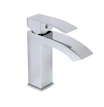 Смеситель для раковины Qtap Swan Cascada QTSWA270CRM45564 латунный хромированный однорычажный (QTSWA270CRM45564)