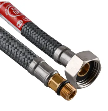 Шланг для смесителя TUCAI М10х1/2″ кор. 0,8м АНТИКОРРОЗИЯ TAQ GRIF ACB 204394