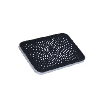 Лійка для верхнього душу Qtap QTHLA107CRM45784 Hlavova прямокутна 260×180 мм з ABS пластику, хром/чорний (QTHLA107CRM45784)