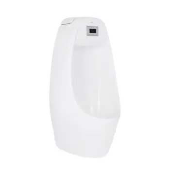 Пісуар підвісний Qtap QT1588102HW Stork керамічний білий з інфрачервоним датчиком автоматичного змиву (QT1588102HW)