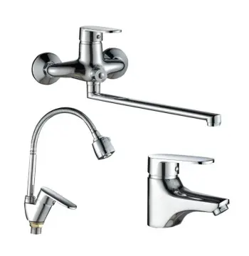 Набор смесителей Lidz 001F10052008F4 Tani хромированный 3в1 (SD00052002)