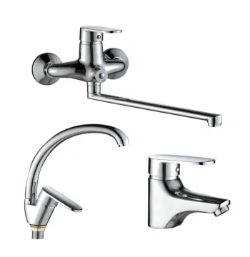 Набор смесителей Lidz 001F10052008F Tani хромированный 3 в 1 (SD00052004)