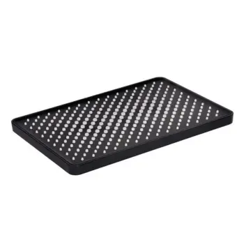 Лейка для верхнего душа Qtap Hlavova QTHLA107BLM45947 из ABS пластика черная матовая, прямоугольная 280×190 мм (QTHLA107BLM45947)
