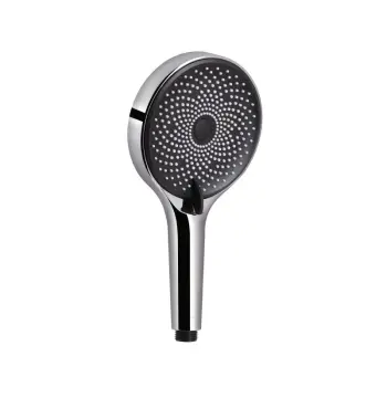 Лейка для ручного душа Qtap Rucni QTRUC125CRM45952 из ABS пластика, хромированная, круглая, 130 мм, 3 режима (QTRUC125CRM45952)