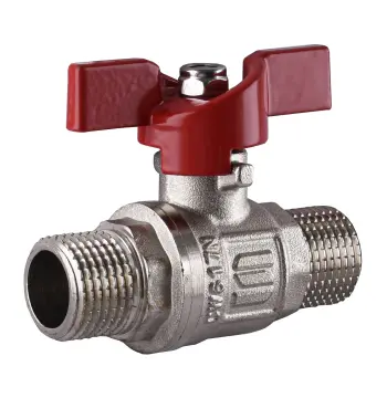Кран шаровый прямой SELBA 1/2″ НН КБ SL1503