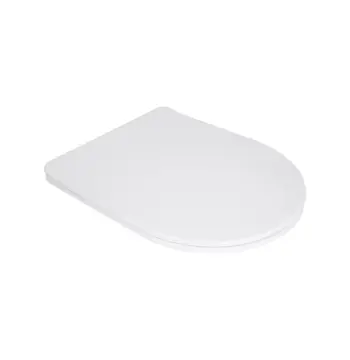 Сиденье для унитаза Qtap Swan Slim QT99SC6106W дюропластовое белое с микролифтом (QT99SC5179W)
