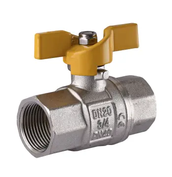 Кран шаровый прямой SELBA 3/4″ ВВ ЖБ SL1507