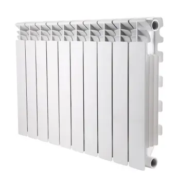 Радіатор біметалевий Thermo Alliance Bi-Vulcan PLUS 500/100 білий, секція 1, 8 кг (V500100BPLUS)