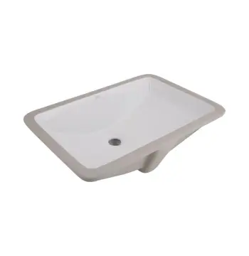 Раковина Qtap Stork керамическая белая врезная под столешницу (QT1511H0422DW)