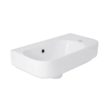 Раковина Qtap Tern подвесная керамическая белая 450×250 мм (QT1711H02RW)