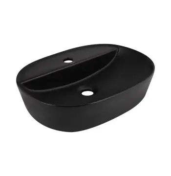 Раковина-чаша Qtap Scorpio 500x380x120 Matt black QT146533MB