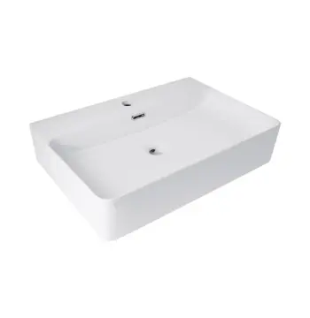 Раковина Qtap Nando LT 610х420х140 White QT12116146W
