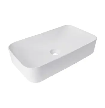 Раковина-чаша Qtap QT17118140W Tern 610×350×135 мм керамическая белая накладная (QT17118140W)