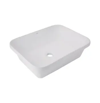 Раковина Qtap Scorpio керамическая белая врезная (QT1411K490WN)
