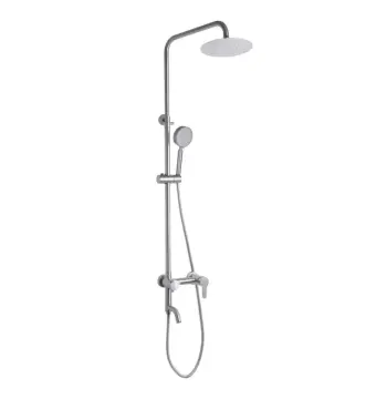 Душова система Brinex BRIPUR1030NKL Pure 1030 з нержавіючої сталі на 3 споживачі (BRIPUR1030NKL)