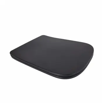 Сиденье для унитаза Qtap SD00053478 Tern дюропластовое черное матовое с микролифтом и быстрым снятием (QTSC179MB47354)