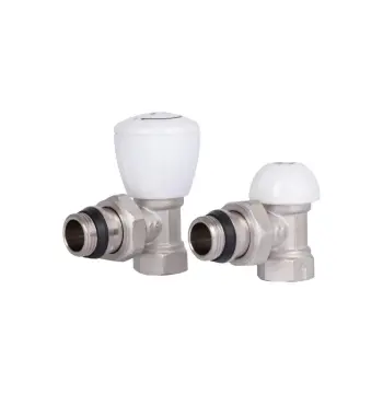 Комплект кранов радиаторных Thermo Alliance Standart 1/2"ВН угловой TAS232W15