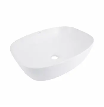 Раковина-чаша Qtap QT04116257W Cardinal керамическая белая накладная 600×380 мм (QT04116257W)
