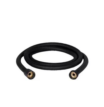 Акционный набор 2+1: Шланг для ручного душа 1600 мм Qtap Hadice QT054BL43074 Black Matt
