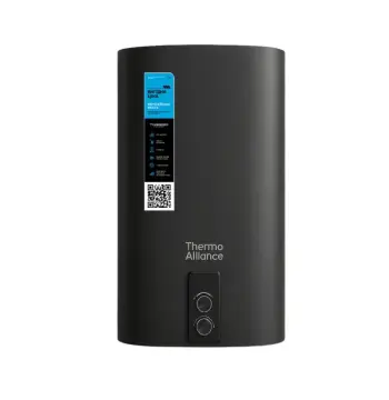Водонагрівач електричний Thermo Alliance DT80V20GPDD2B чорний плоский вертикальний 80 л з сухим ТЕНом 2 кВт (DT80V20GPDD2B)